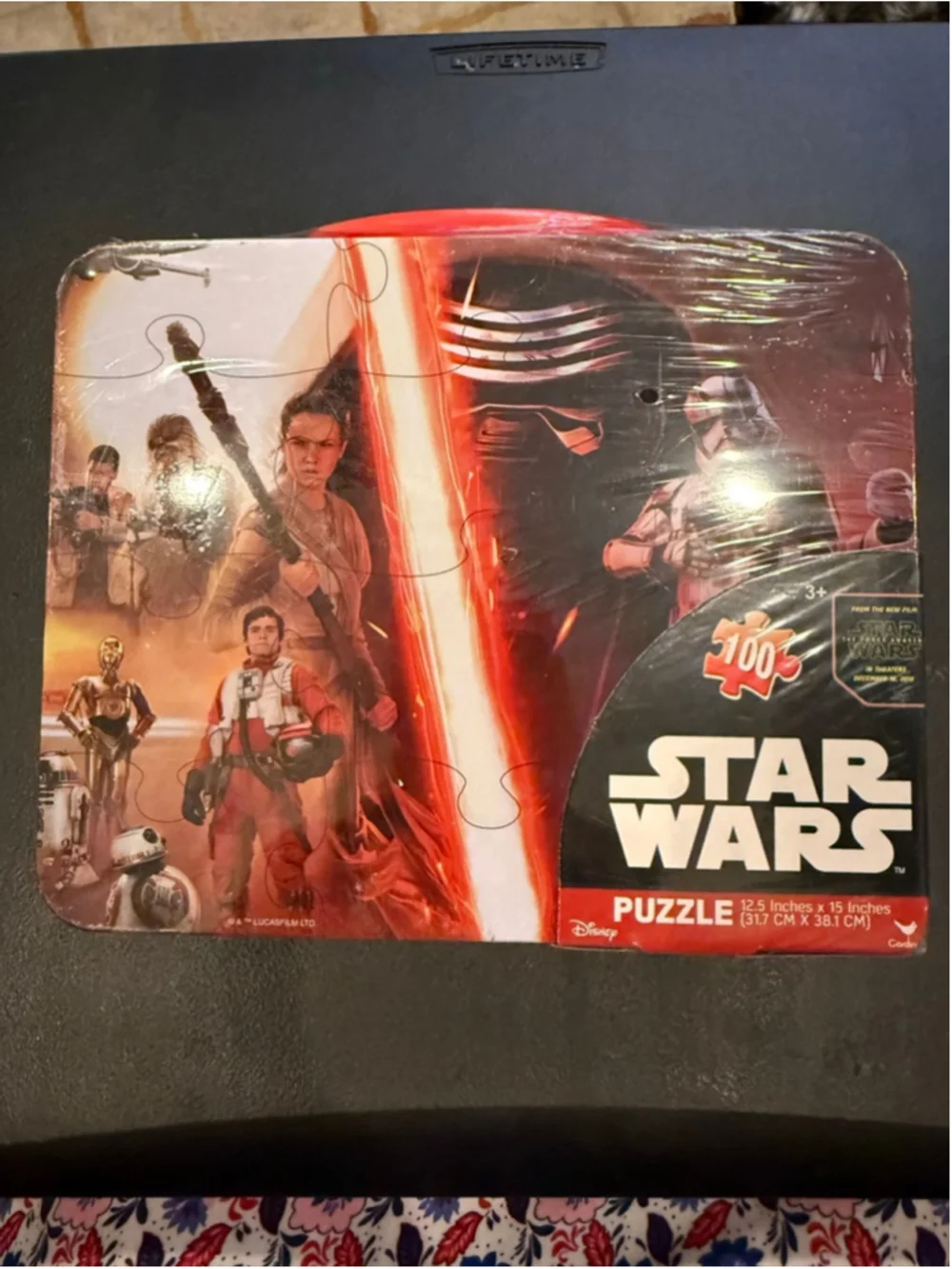 Boys Disney Star Wars Puzzle One Size Red Black